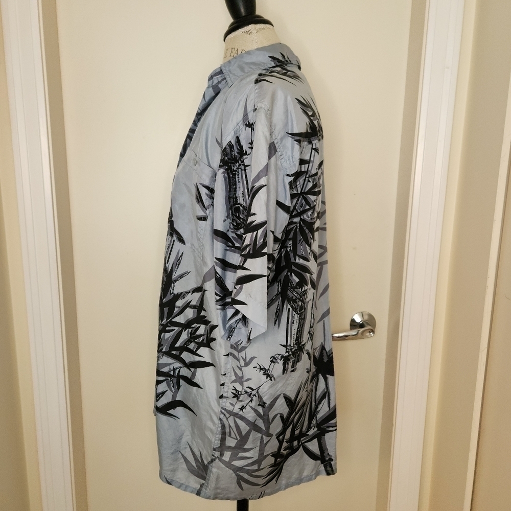 Vintage Silk Hawaiian Short Sleeve Shirt - Picture 3 of 10